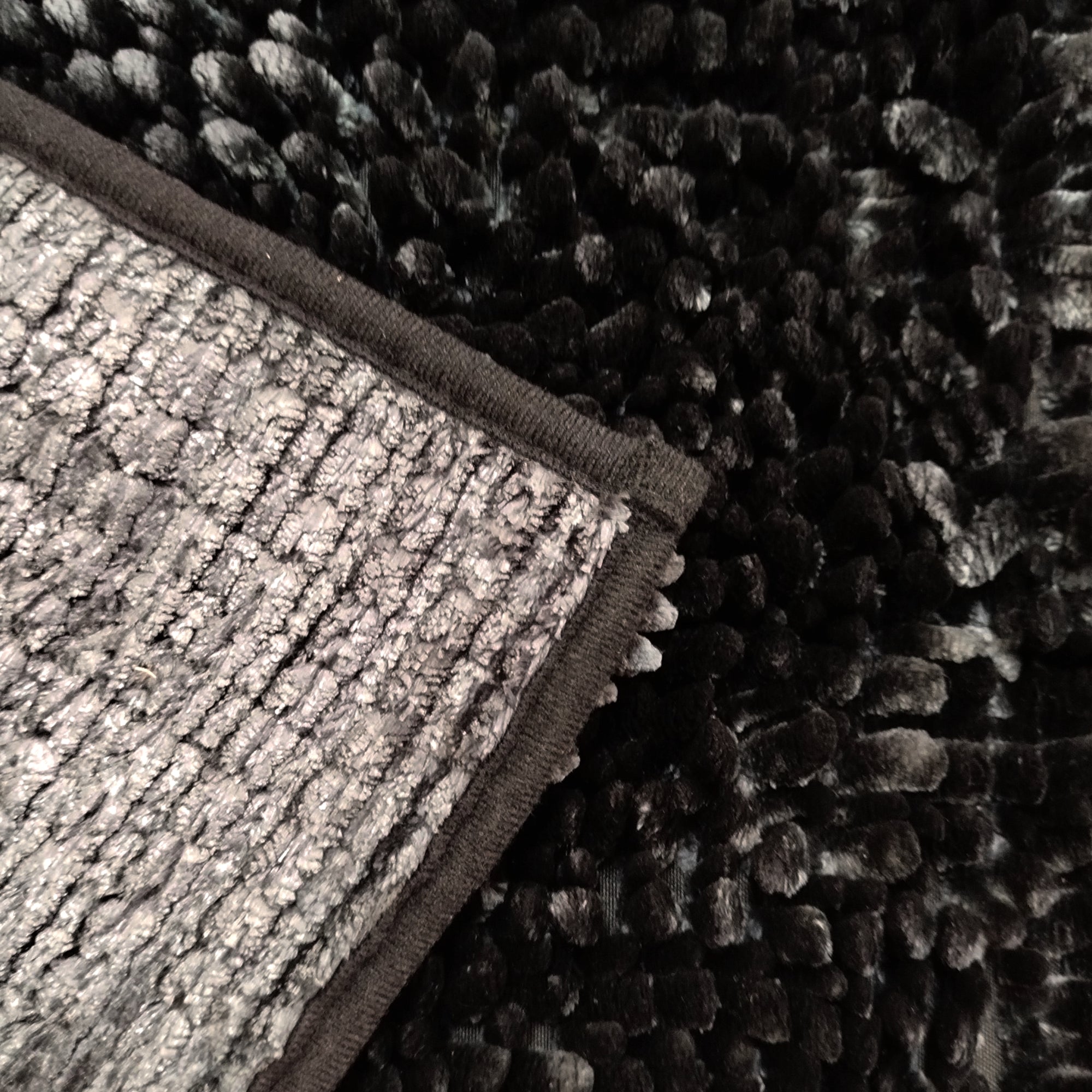 Alfombra De Baño Fusion 40x60 Cm Gris Oscuro