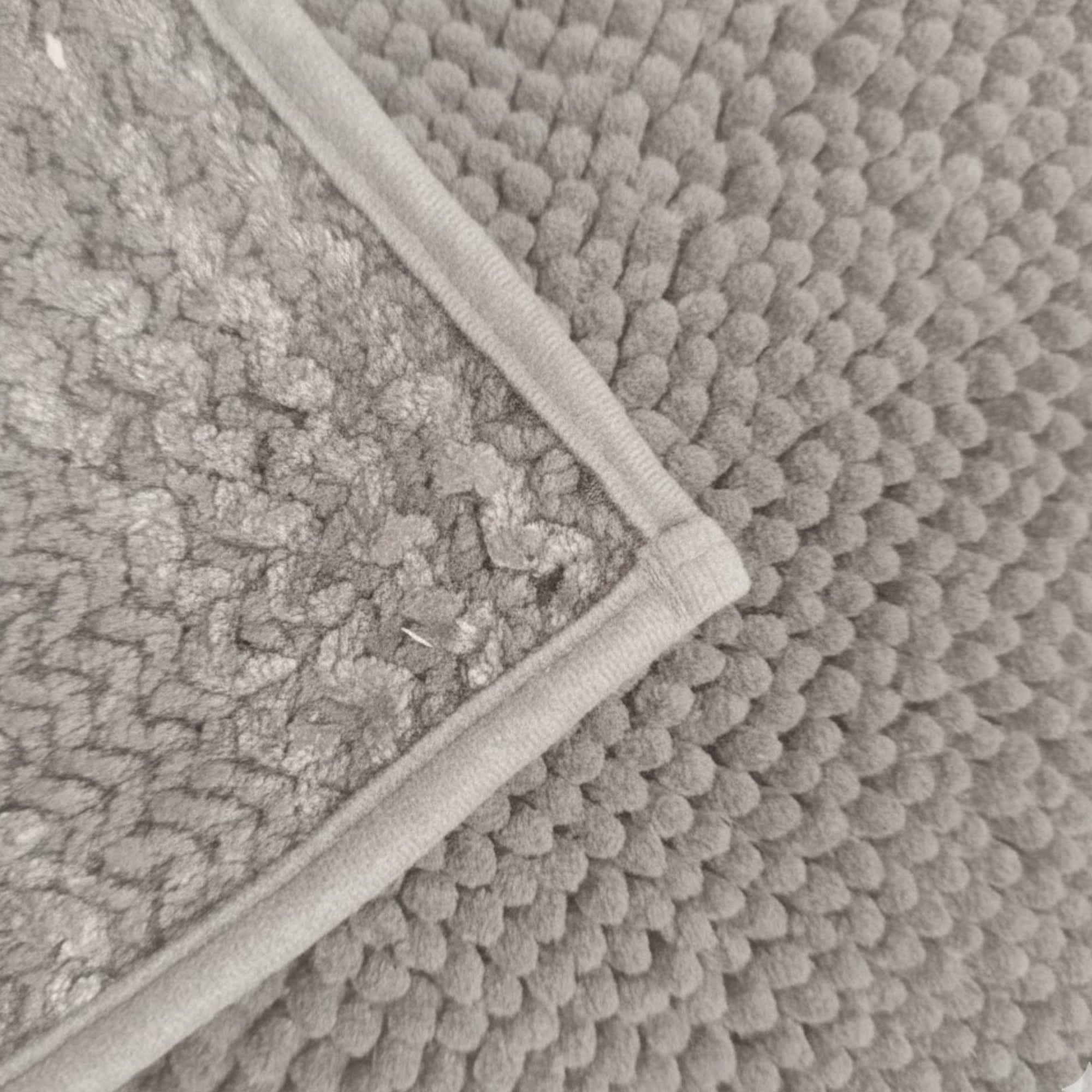 Tapete De Baño Borneo 40x60 Cm (Gris)