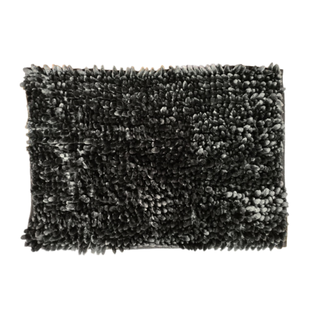 Alfombra De Baño Fusion 40x60 Cm Gris Oscuro