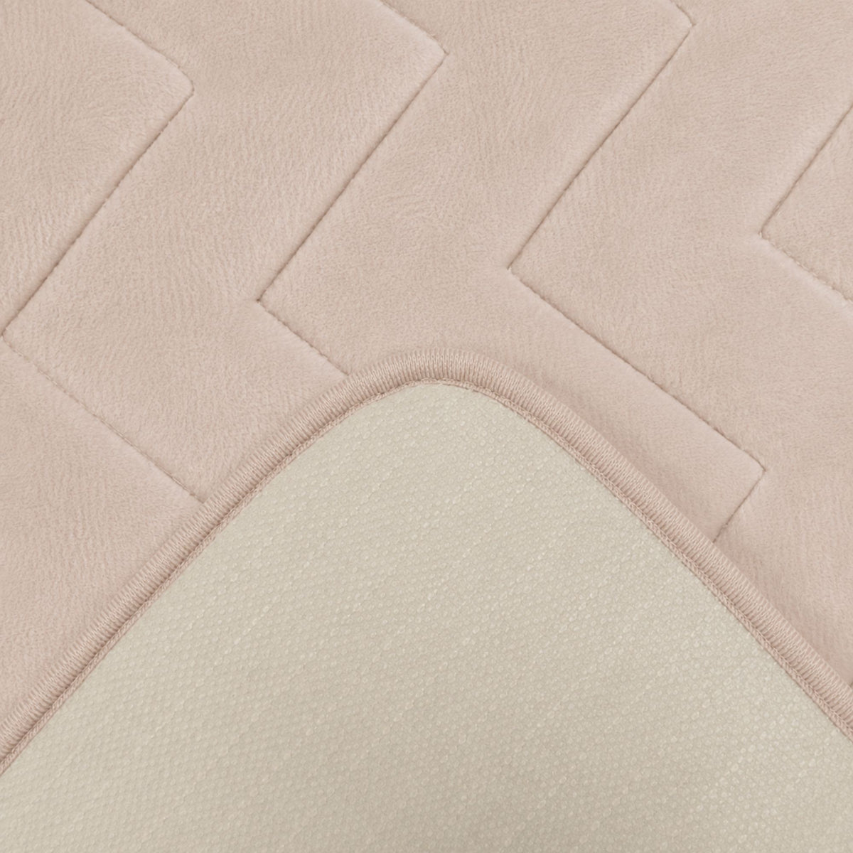 Tapete De Baño Memory 40x60 Cm Setx2 Unds Beige