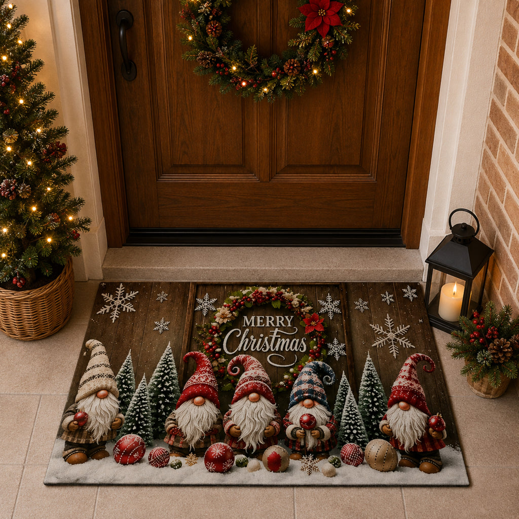 Alfombra Decorativa Navidad 50X80 Cm diseño 500 (setx2 unidades)