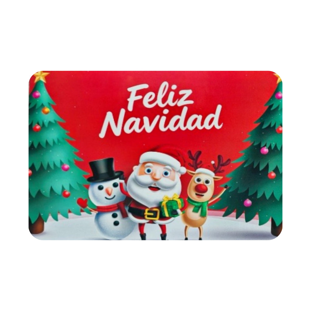Alfombra Decorativa Navidad 40x60 Cm diseño 101 (setx2 unidades)