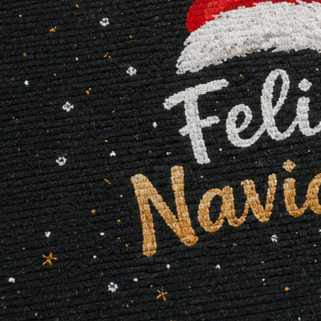 Alfombra Decorativa Navidad 40x60 Cm diseño 104 (setx2 unidades)