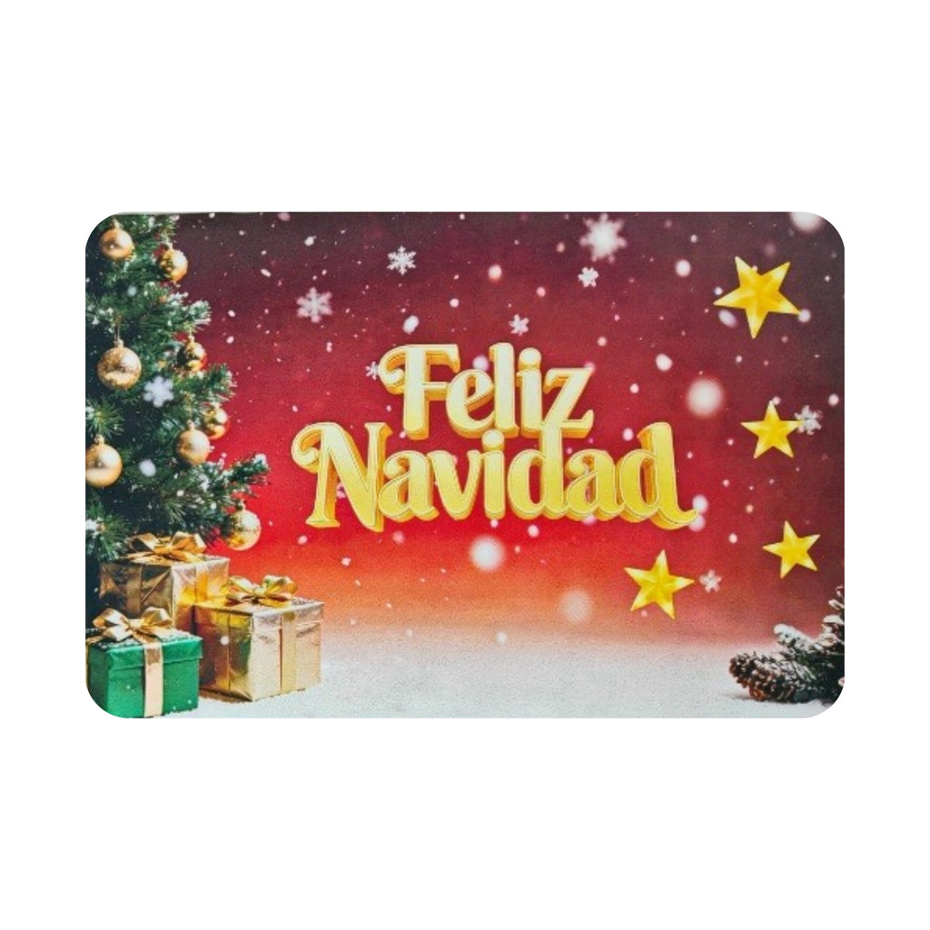 Alfombra Decorativa Navidad 40x60 Cm diseño 105 (setx2 unidades)
