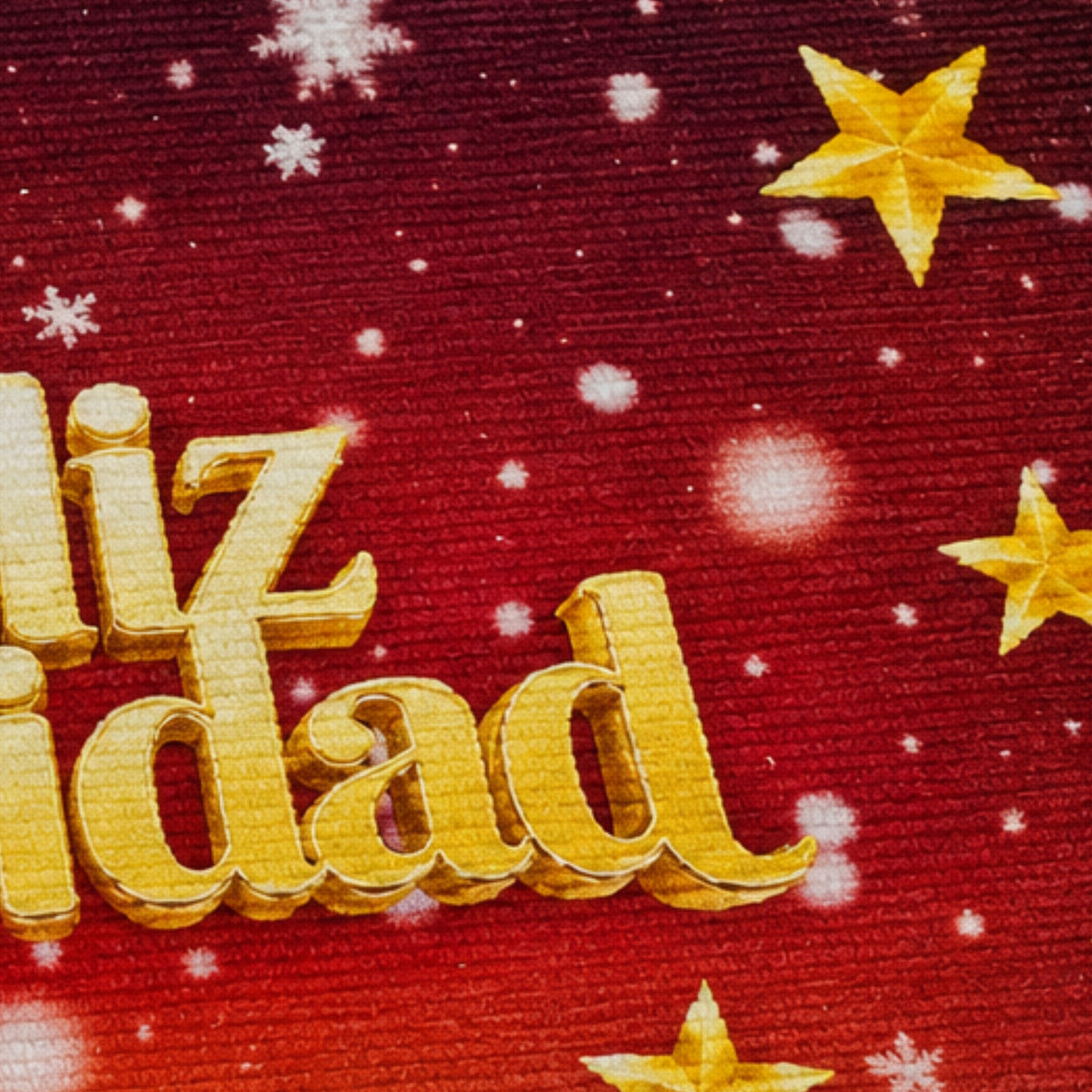 Alfombra Decorativa Navidad 40x60 Cm diseño 105 (setx2 unidades)