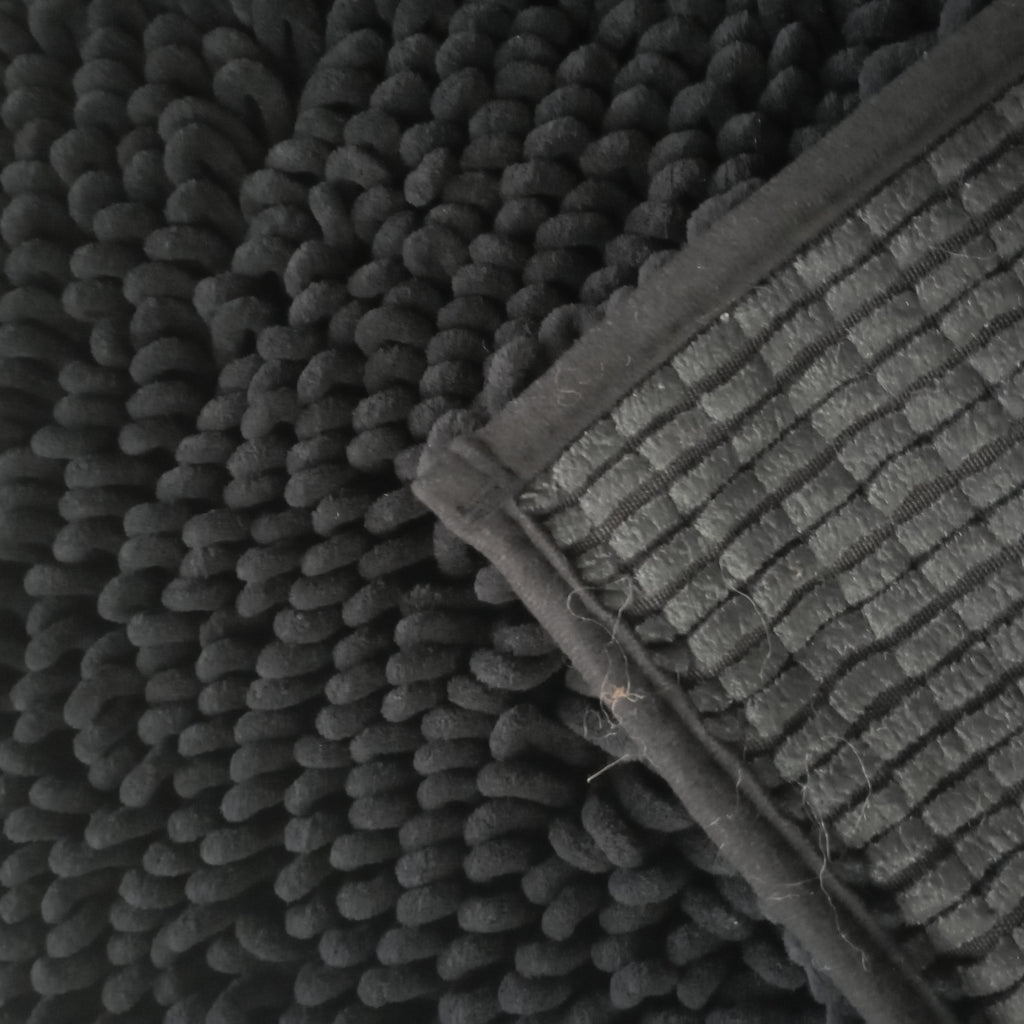 Alfombra De Baño Loop Soft 40x60 Cm Negro