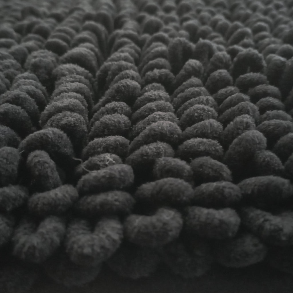 Alfombra De Baño Loop Soft 40x60 Cm Negro