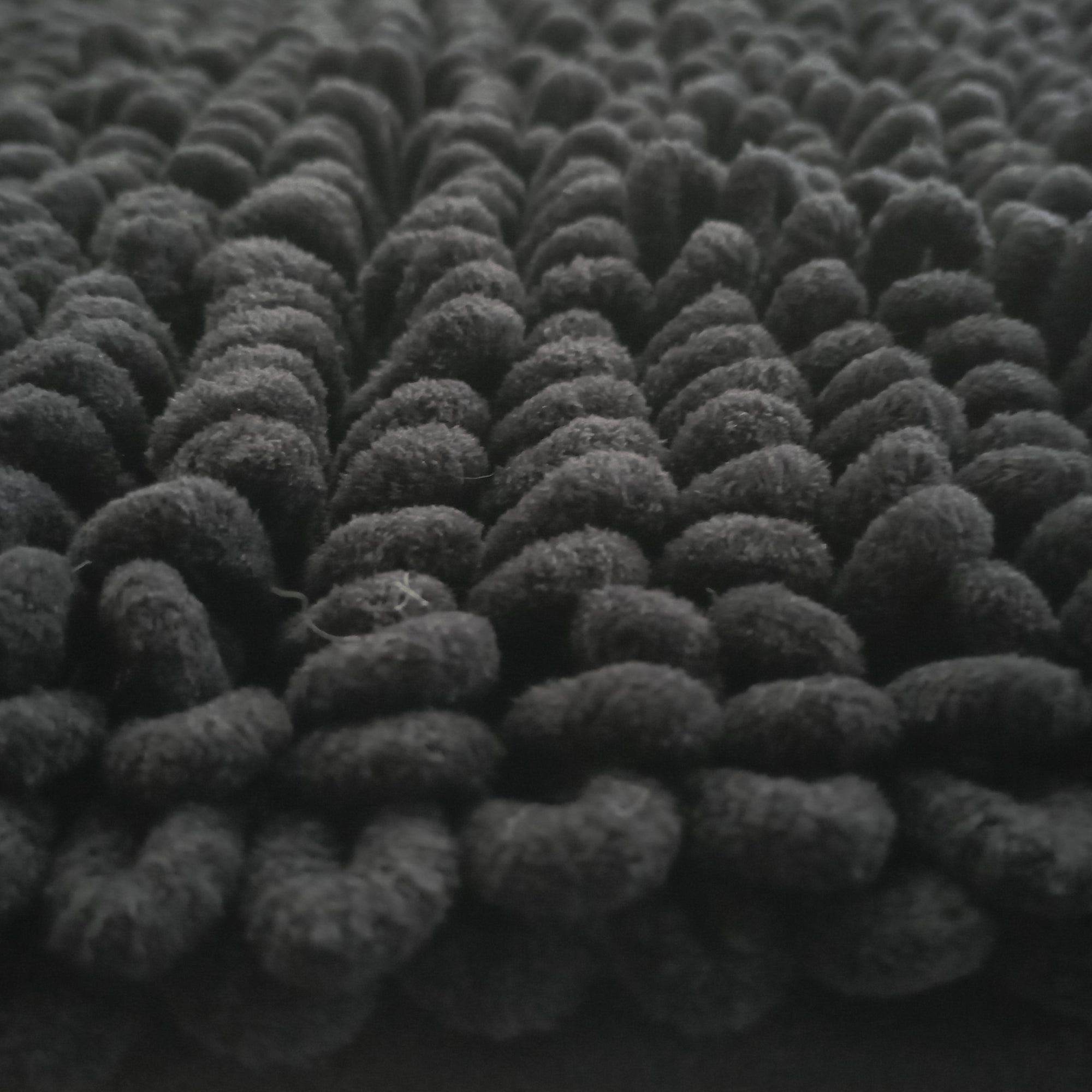 Alfombra De Baño Loop Soft 40x60 Cm Negro