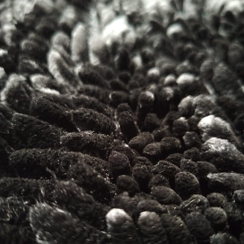 Alfombra De Baño Fusion 40x60 Cm Negro