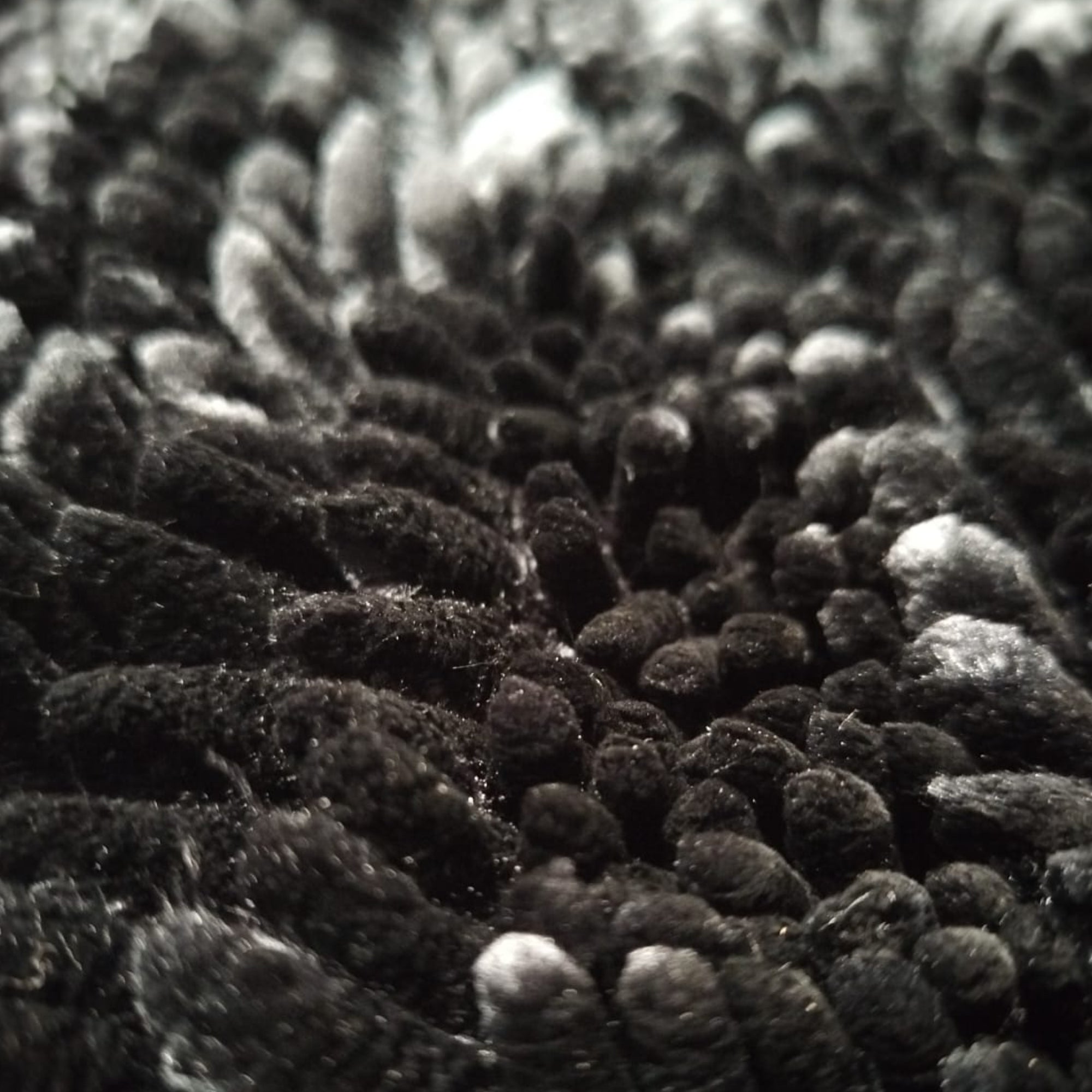 Alfombra De Baño Fusion 40x60 Cm Negro