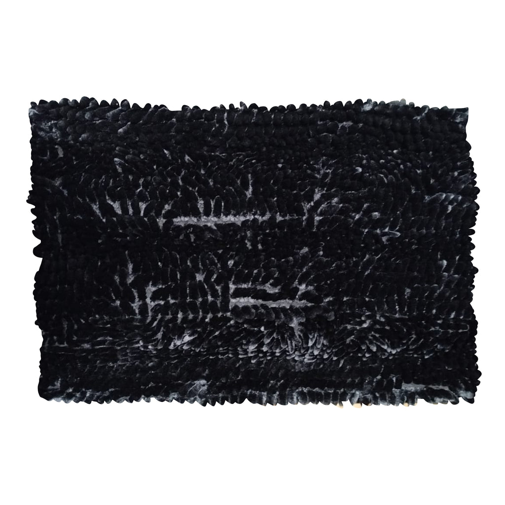 Alfombra De Baño Fusion 40x60 Cm Negro