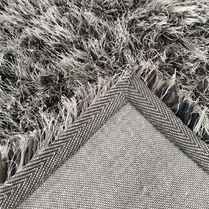 Alfombra Bengala 120x170 Cm Negro-Gris