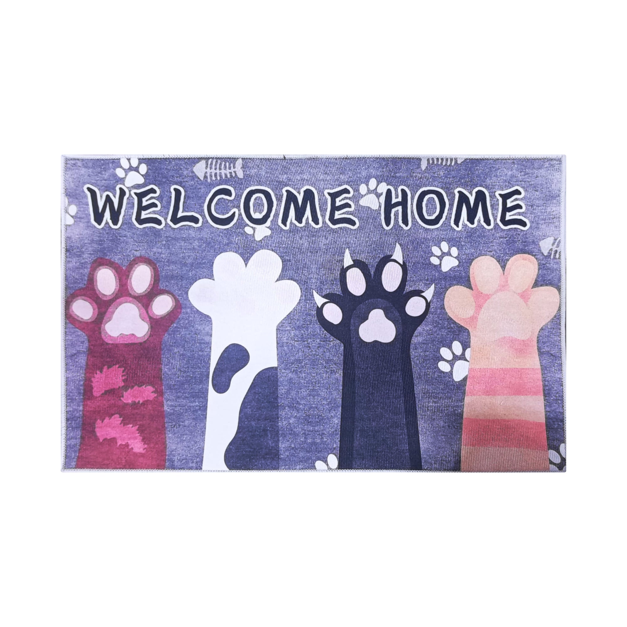 Tapete de entrada pet impreso new 45x75 cm 500 setx2 unidades