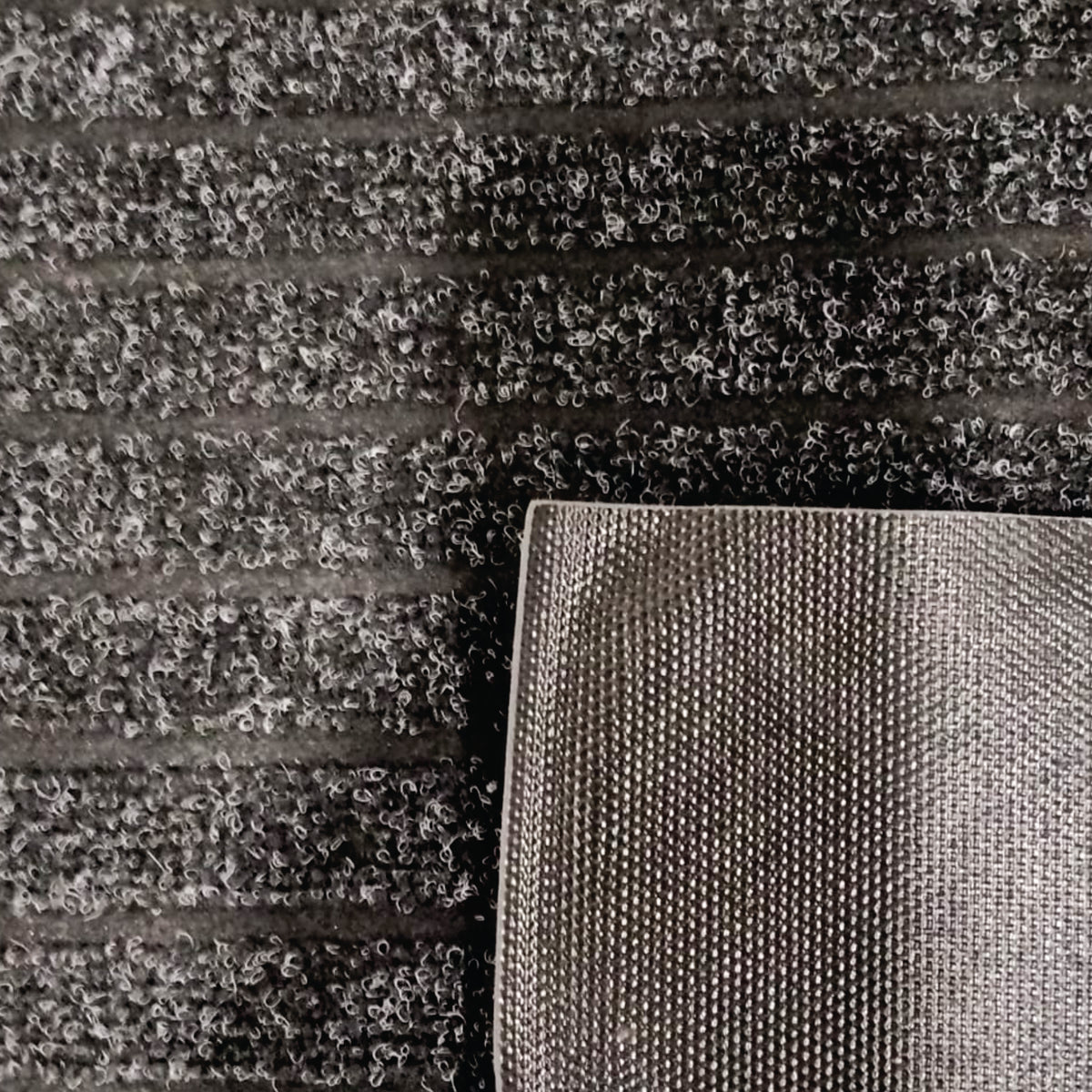 Tapete De Entrada Panama 60x90 Cm Negro Setx2 unidades