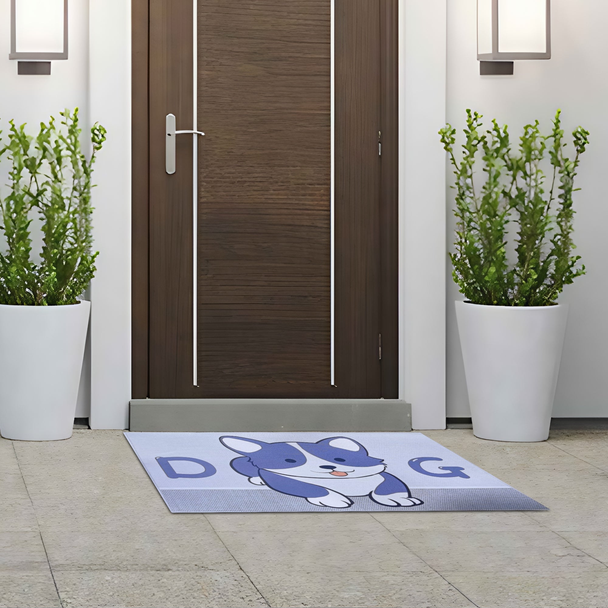 Tapete de entrada pet impreso new 45x75 cm 200 setx2 unidades