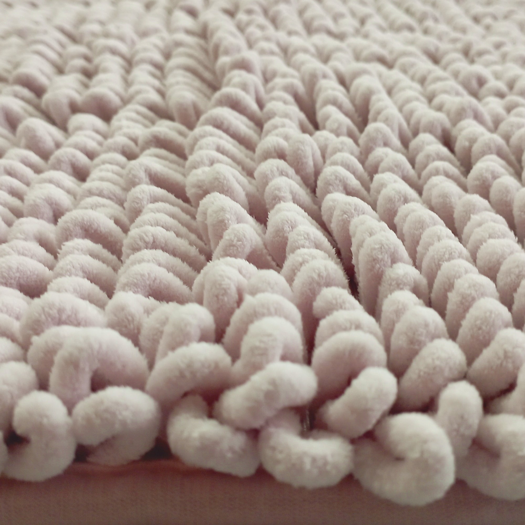 Alfombra De Baño Loop Soft 40x60 Cm Beige