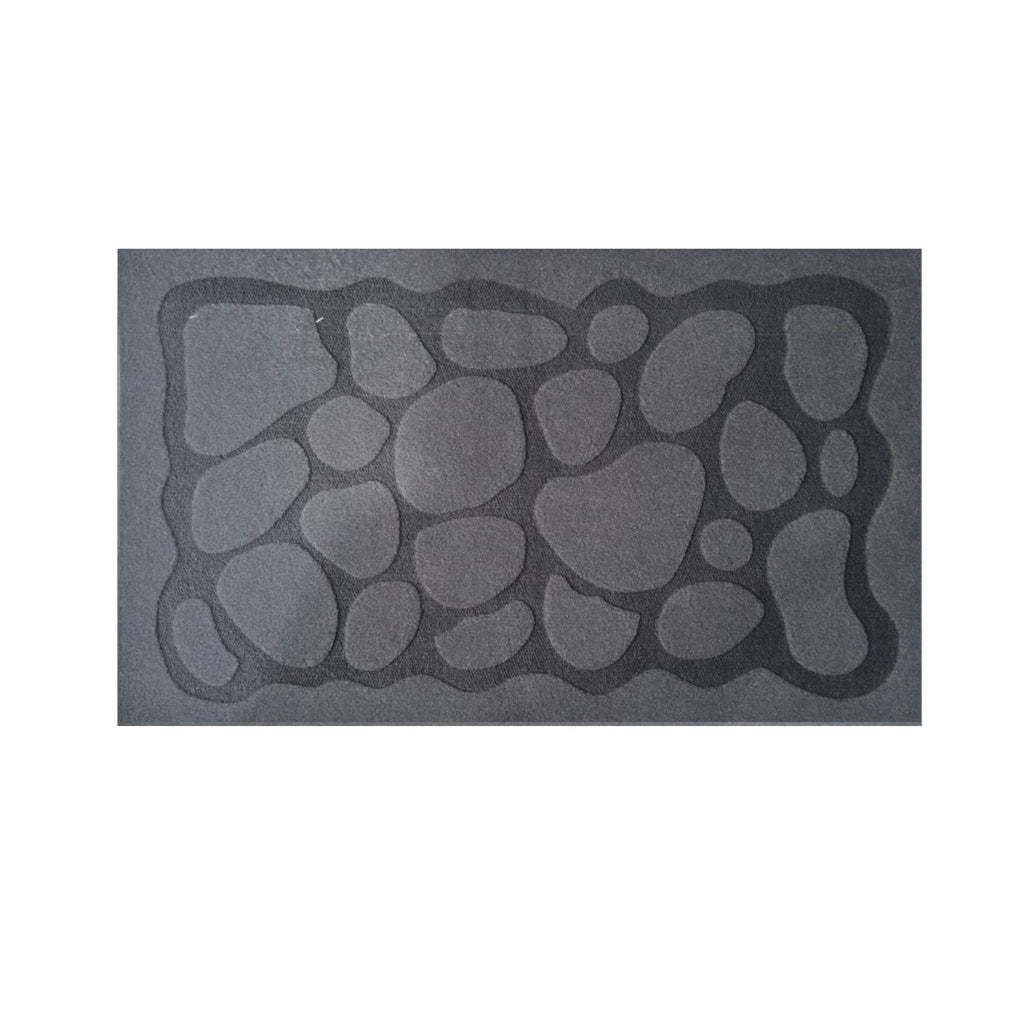Tapete De Entrada Port 45x75 Cm Rocas