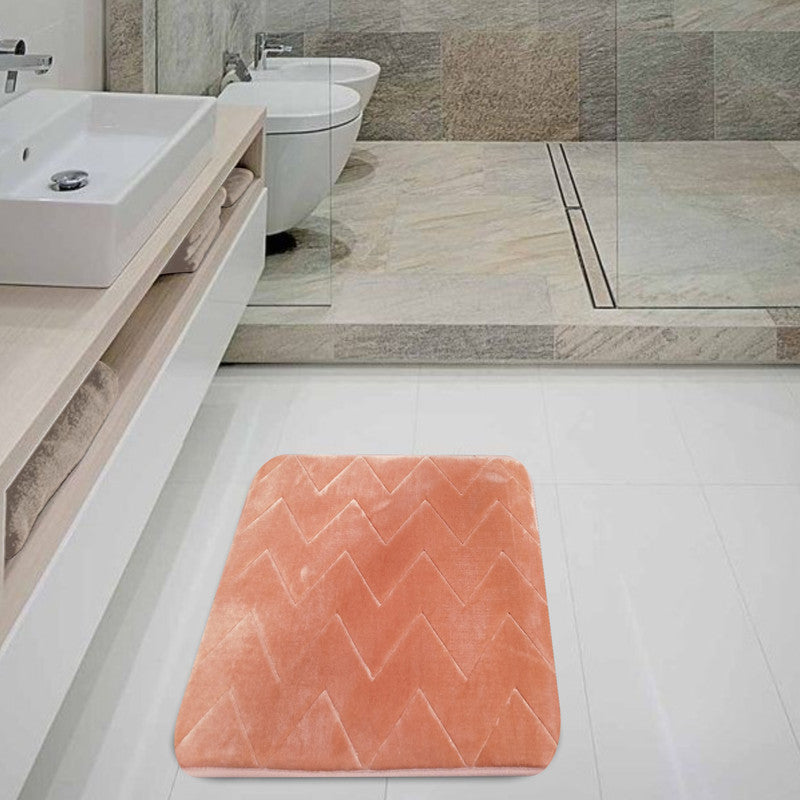 Tapete De Baño Memorie 40x60 Cm Setx2 Unds Rosa