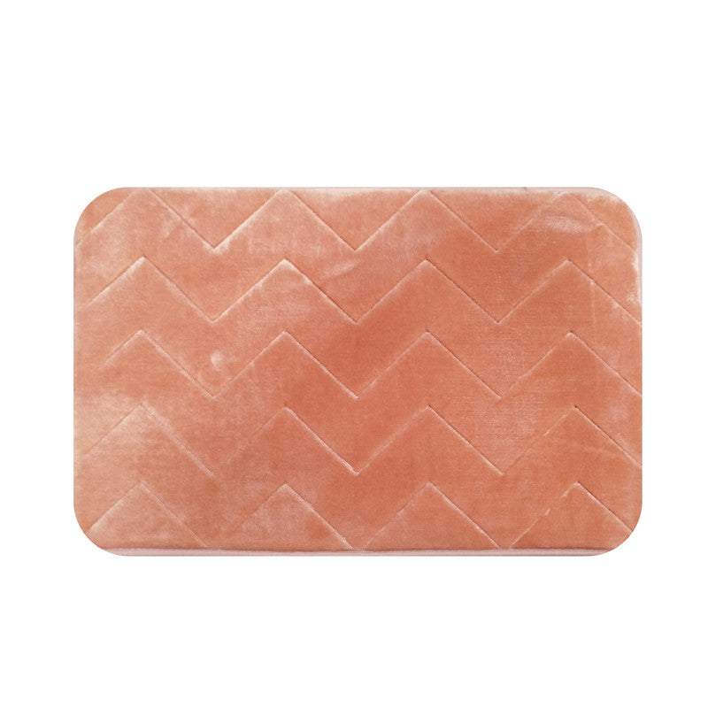 Tapete De Baño Memorie 40x60 Cm Setx2 Unds Rosa