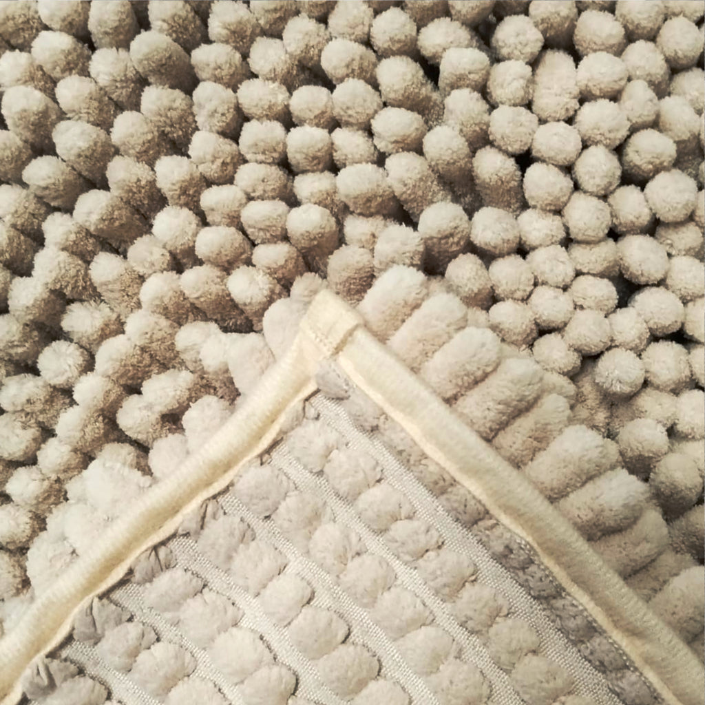 Alfombra Shaggy Coral 40x60 Cm Beige