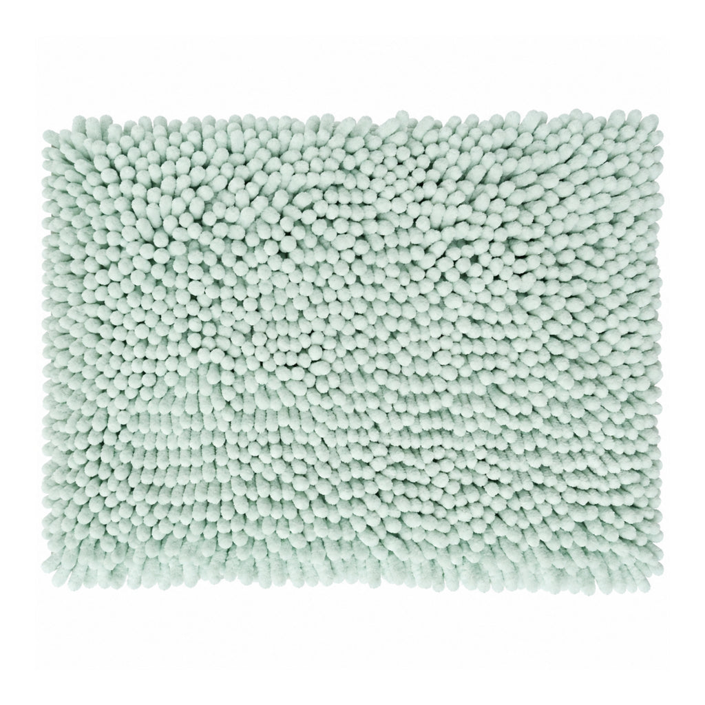Alfombra Shaggy Coral 40x60 Cm Celeste