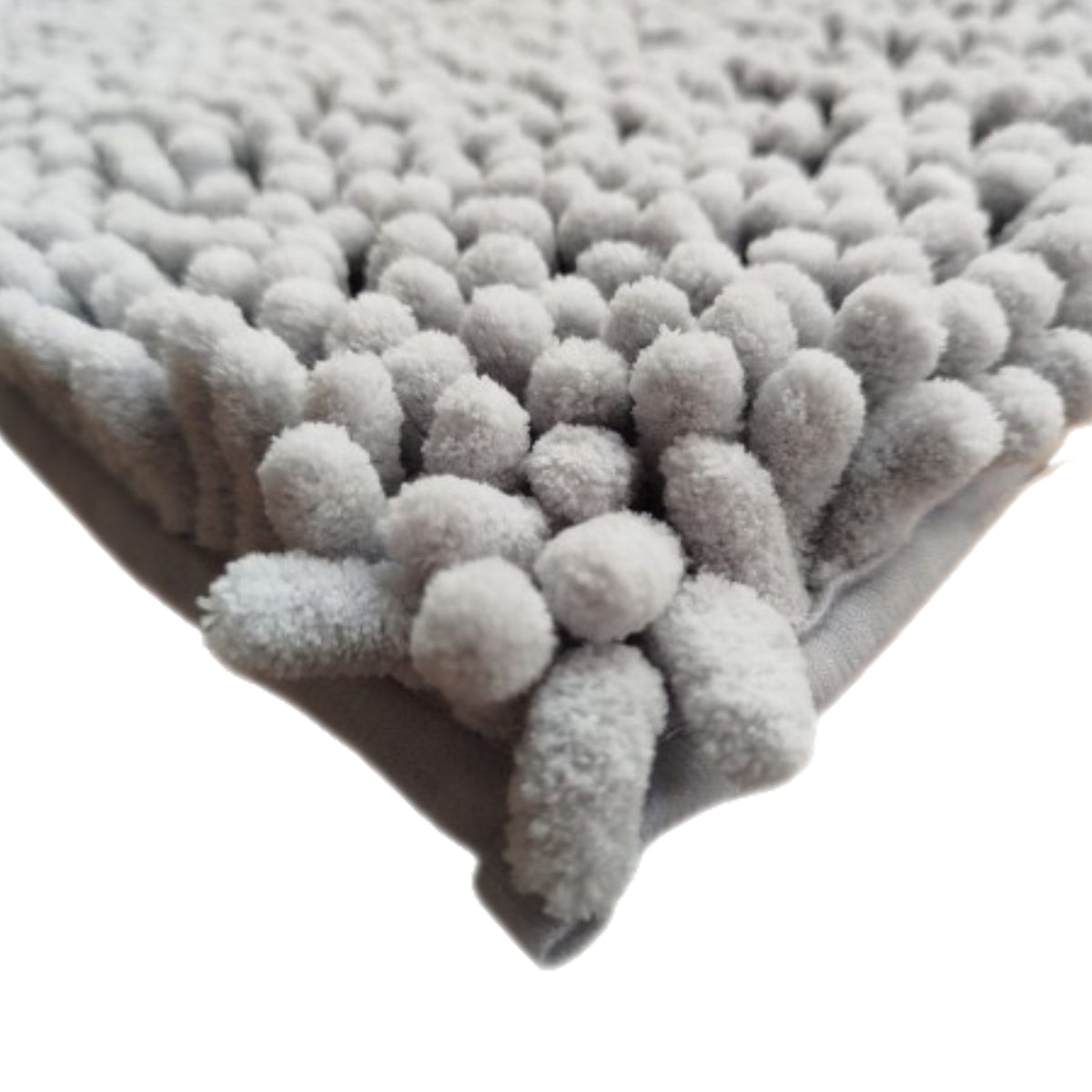 Alfombra Shaggy Coral 40x60 Cm Gris
