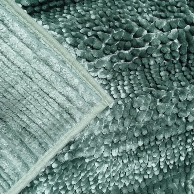 Alfombra De Baño Fusion 40x60 Cm Verde