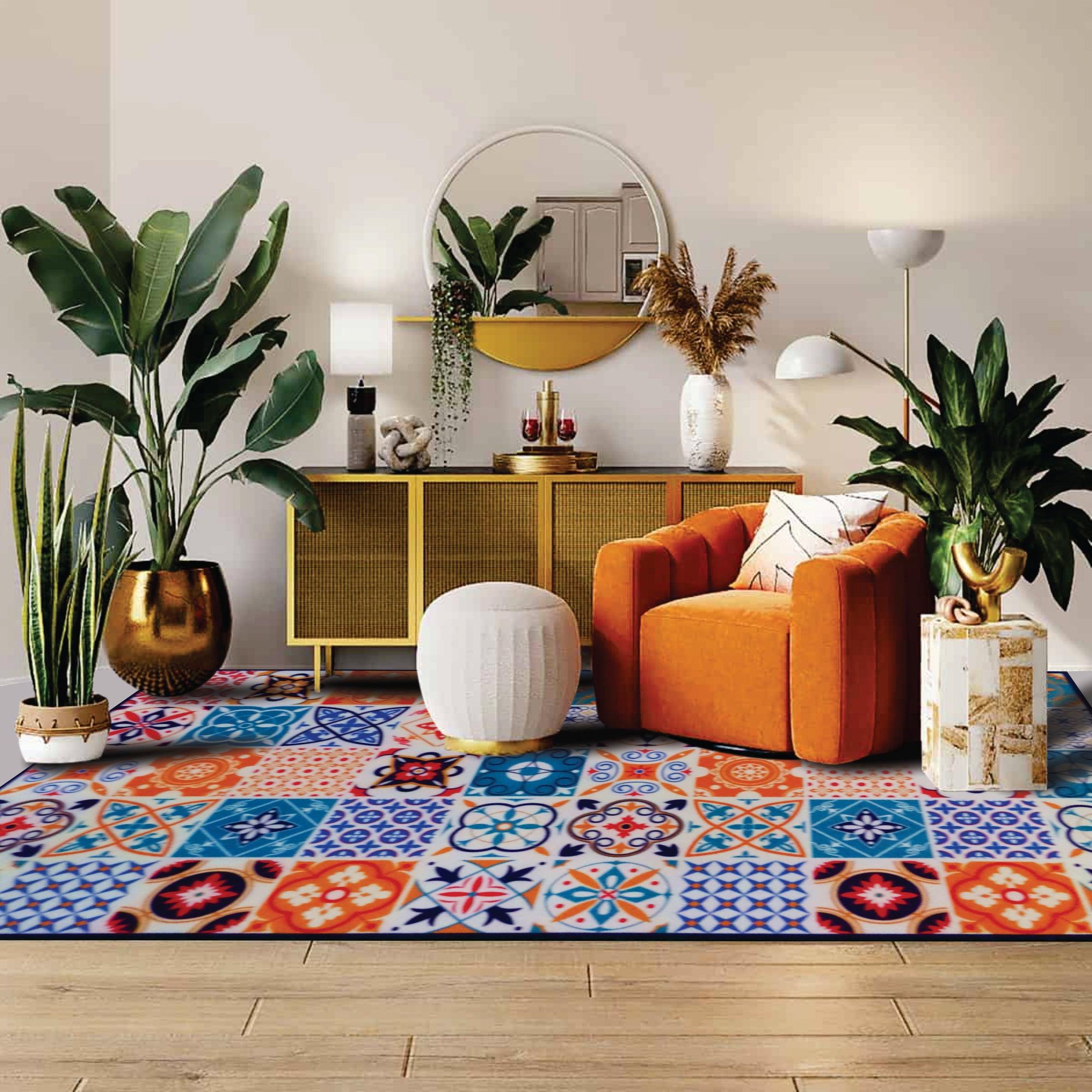 Alfombra Vinilica Magic Mat calcareo 100x150 Cm 200