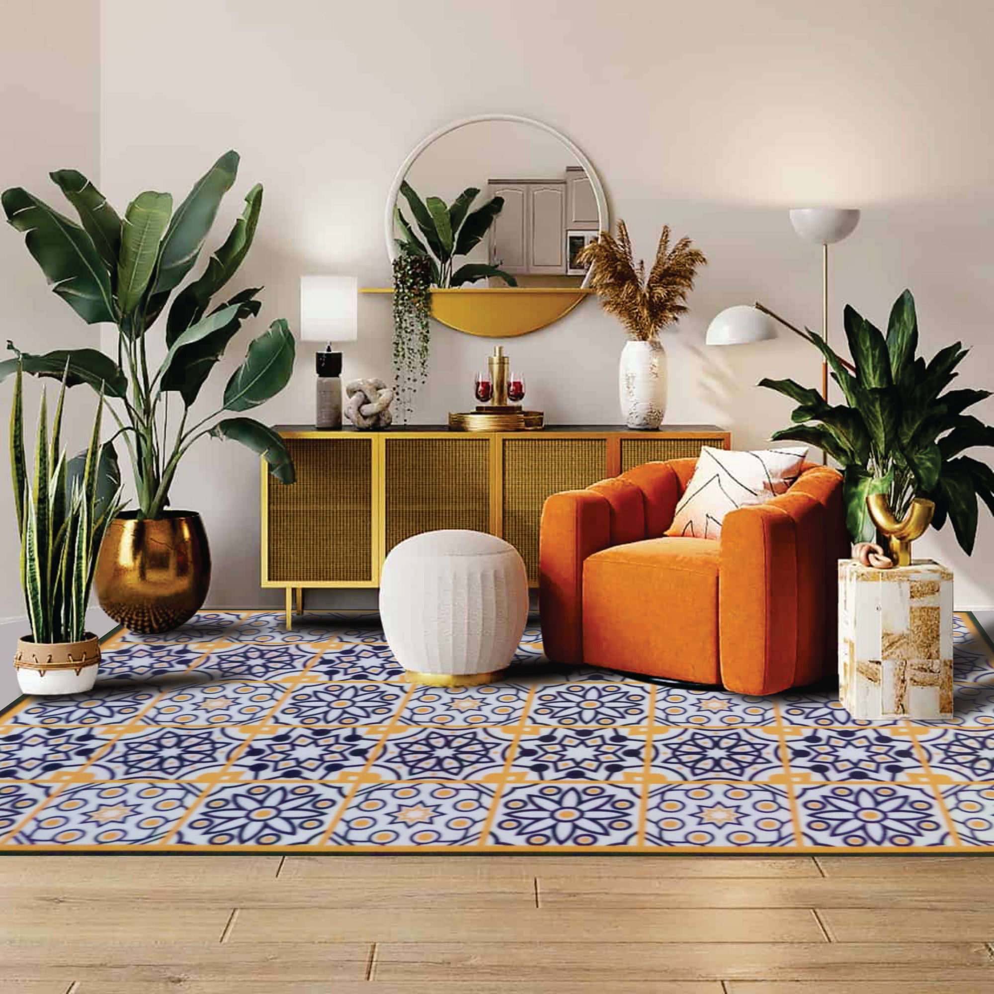 Alfombra Vinilica Magic Mat calcareo 120x180 Cm 300