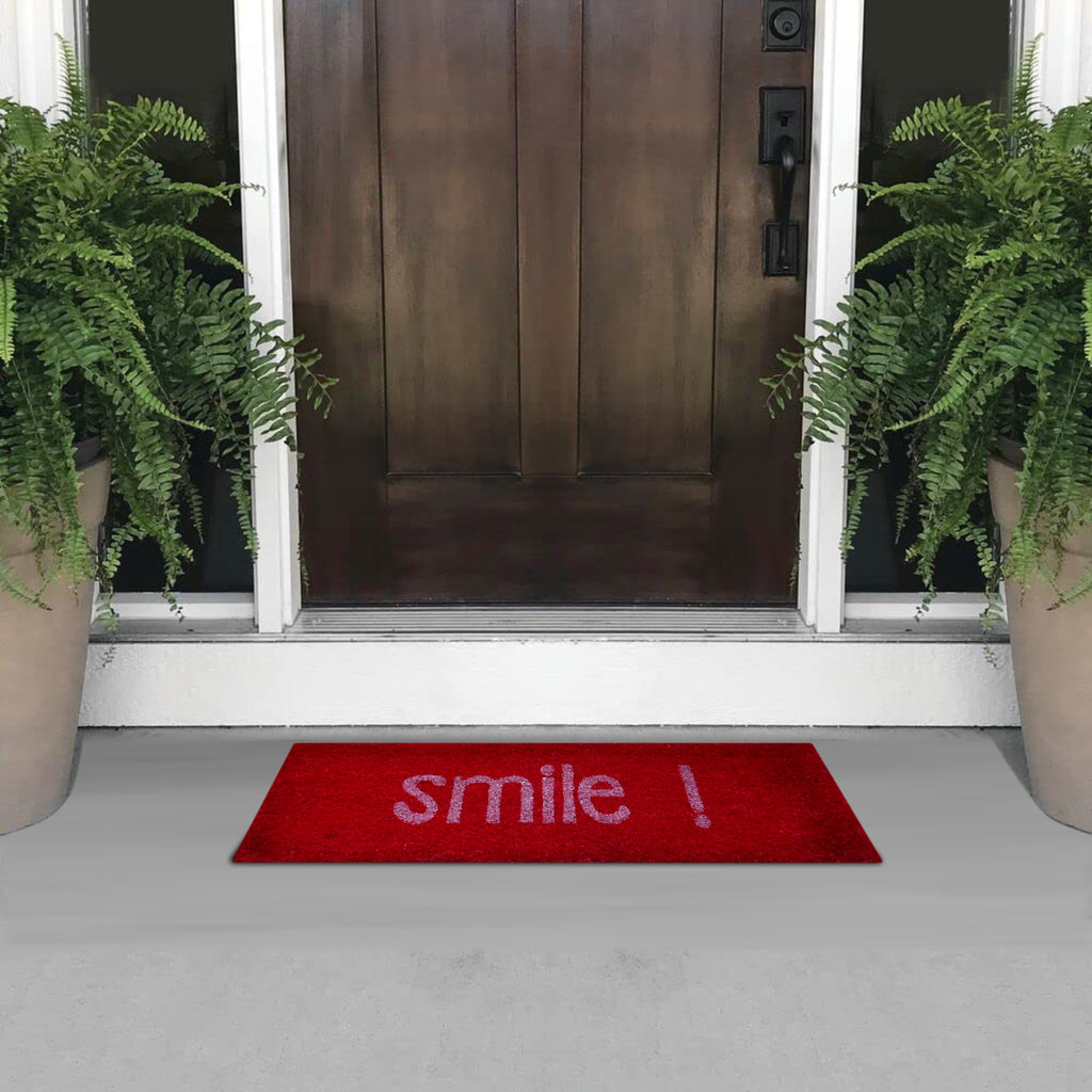 Tapete de entrada coco design shape color 26x76 cm 400