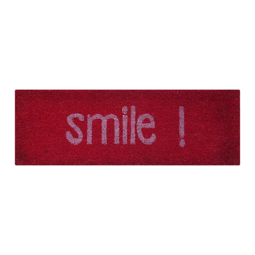 Tapete de entrada coco design shape color 26x76 cm 400